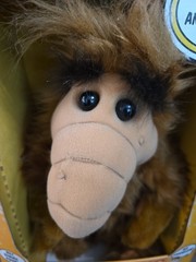 Coleco 1986 Vintage Wisecracking Alf With Box *Missing Voice Box*