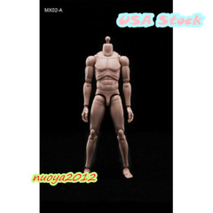 1:6 MX02-A Europe Skin Male Action Figure Body 12inch Flexible PVC Soldier Model