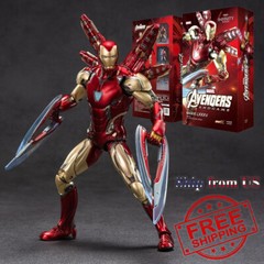 Marvel Avengers Endgame Iron Man Mark 85 MK85 Ironman Toy Action Figure Model