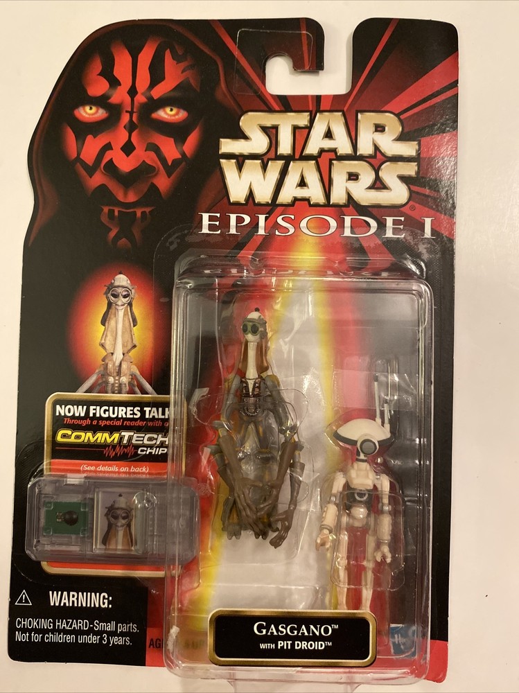 Hasbro Gasgano With Pit Droid Star Wars Episode I Action Figure (lot 2)