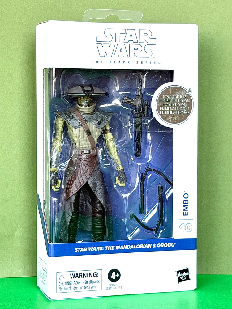 STAR WARS The Black Series 1st Edition 6″ EMBO #10 AF : The Mandalorian & Grogu❗
