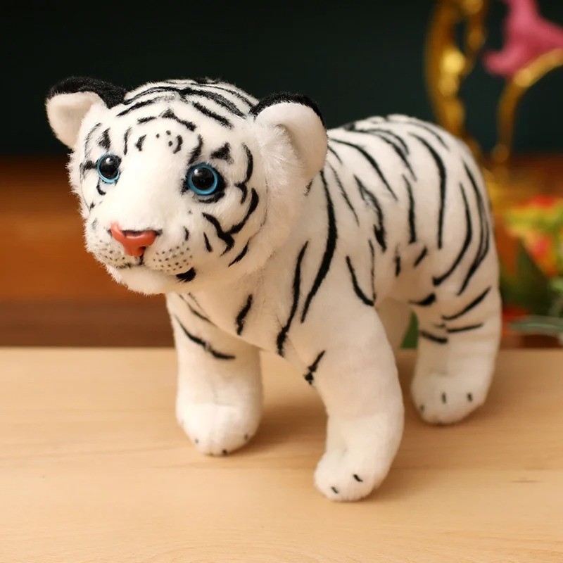 Tiger Plush Toy 30/40cm Cute Stuffed Animal Doll Soft Toy Birthday Gift