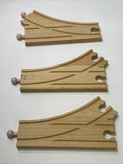 Huge Wooden Train Track Lot Approx. 101 Pieces Melissa & Doug Thomas And Brio
