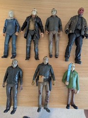 NECA Horror Movie Action Figures Big Lot of 25 Figures & Accessories