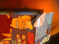 Toynami Futurama Zap Brannigan figure NIB, JSA COA.