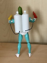 CONDIMENT KING COMPLETE BAF McFarlane Batman Animated Series Target loose figure
