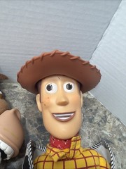 Disney Store Galloping Bullseye And Woody With Pull String Read