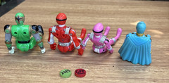 VTG Green, Red, Pink, Blue Power Rangers 4Pc – GDJ-P-378