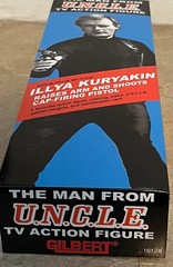 The Man From UNCLE Illya Kuryakin Figure with Box 16125 Vintage Figure