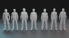 The WRAITH Movie 1986 18 Figure 3D Printed 1:24 3″ Set Charlie Sheen Quaid Fenn