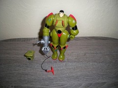1986 INHUMANOIDS Action Figure HERC ARMSTRONG Vintage Hasbro 1986 100% COMPLETE