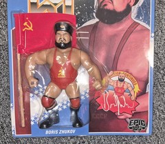 WWF WWE Boris Zhukov Bolsheviks Epic Toys Retro Hasbro Action Figure Wrestling