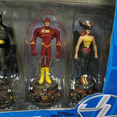 Justice League Resin Figurine Box Set SDCC 2005 Special Edition Box Dent NEW DC
