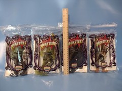 NECA Universal Monsters Loot Crate Crypt Club Lot of 4 Creature Drac Wolf Frank