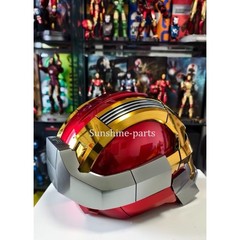 Iron Man Helmet MK17 Cosplay Mask Wearable 1:1 Voice Control Prop English Ver.