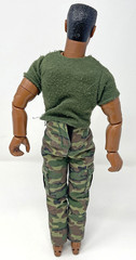 Power Team 12″ Figure Soldier Pants and Shirt Used Articulated