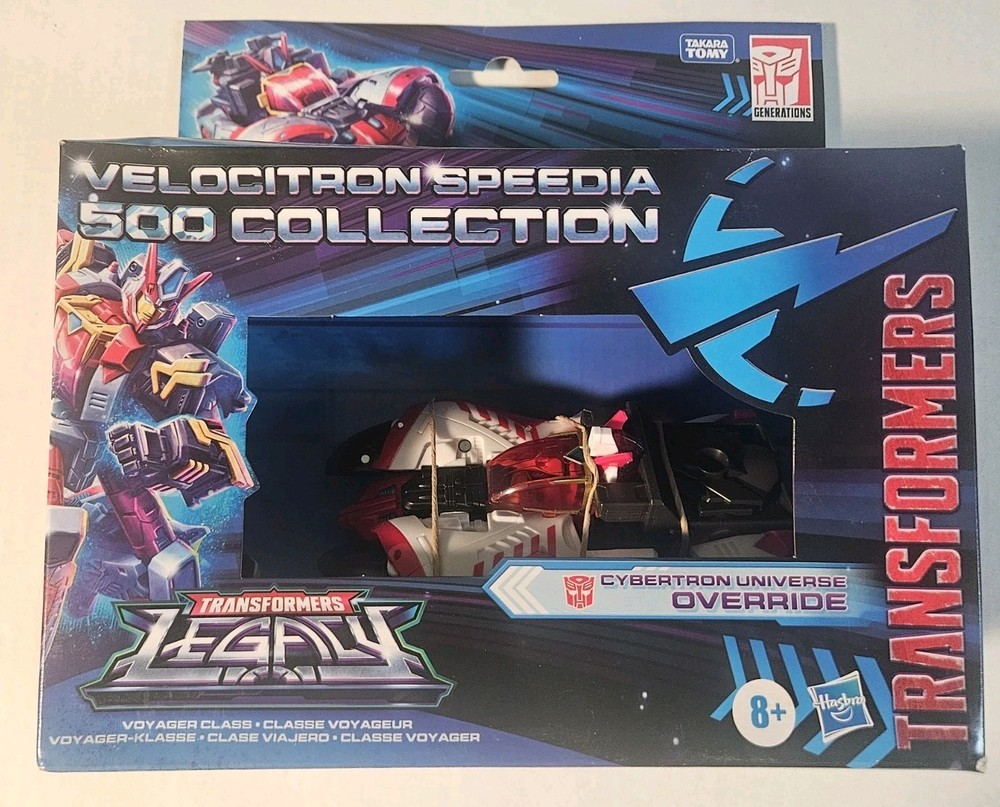 Transformers Legacy Velocitron Speedia 500 Collection Override Voyager Class