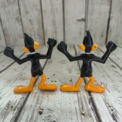 Vintage Bugs Bunny Daffy Duck 1991 PVC Toy Figure 3.5″ Warner Bros. Looney Tunes