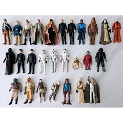 Kenner Star Wars Vintage Action Figure Lot 24pc Vader Luke Han Leia 1977-1985