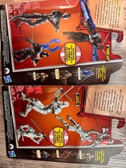 Lot of 2 G.I. JOE Retaliation Ultimate Storm Shadow & Snake Eyes 2011 NEW