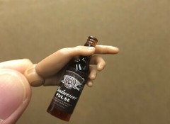 1/6 6 x bottles beer alcohol toy model for Hot toys Kumik Phicen ganghood ❶USA❶