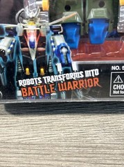 2009 TransBotix Battle Warrior Transformer NOS Some Damage To Packaging Toy
