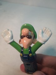 2017 Nintendo Super Mario Flying Luigi On Wheels Action Figure Approx. 3.5″