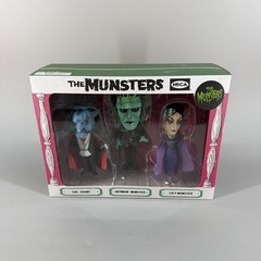 NECA Rob Zombie’s The Munsters – Stylized Figures Little Big Head 3-Pack New