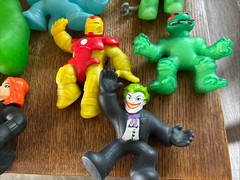 Lot of 10 Vintage Heroes of Goo Jit Zu Figures Moose Toys