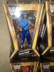 WWE Wrestling Figure Lot Legends Elite Jamal Undertaker Rosey Terry Funk Target