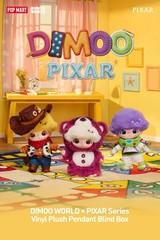 POP MART DIMOO WORLD x PIXAR Series Vinyl Plush Doll Pendant Figure NEW Open Box