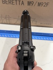 1:1 M92A1 Beretta Model full Metal Toy Gun Huge 92fs pistol collectible 2lbs