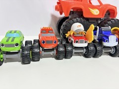 Nick Jr Blaze And The Monster Machine Diecast Car Lot Talking Monster Truck