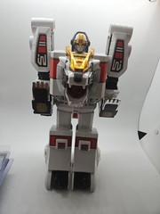MIGHTY MORPHIN POWER RANGERS LEGACY WHITE TIGERZORD INCOMPLETE 12a