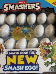 ZURU Smashers New Smash Egg Dino 20 Pack New