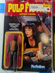 Funko Reaction Pulp Fiction Marsellus, Vincent, Butch & The Wolf Retro Figures!