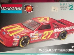 The Hobby Spot Monogram 2442 McDonald’s Thunderbird Model Kit
