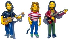 THE WHO Simpsons NECA Roger Daltry Pete Townshend John Entwistle Series 2 Figure