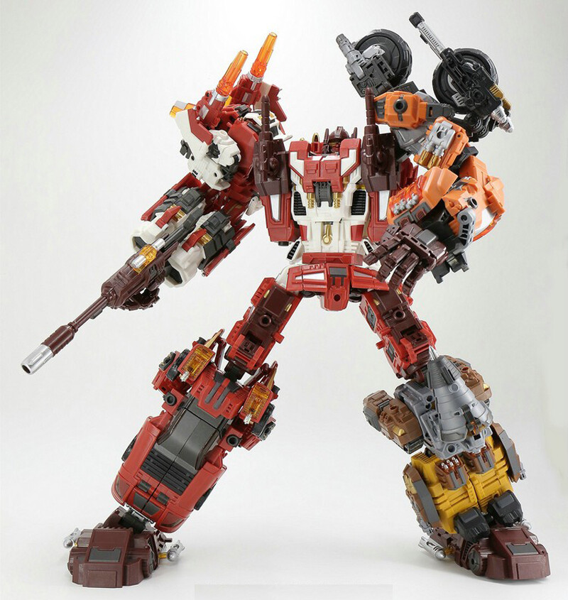 Combiner Computron Warbotron Transformers WB-03 WB03 Oversized 1pcs colors Box