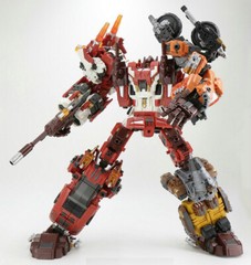 Combiner Computron Warbotron Transformers WB-03 WB03 Oversized 1pcs colors Box