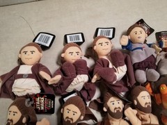 Lot of 21 – Star Wars Episode 1 Buddies 1997 Hasbro Toy Plush Watto, Maul, Etc