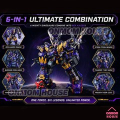 Miniforce Dinoid Warrior SG Rex Kaiser D7 Transforming Robot 2026 New