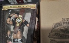 2026 WWE Mattel Defining Moments Ringside Exclusive Ricky Saints Starks AEW NEW!