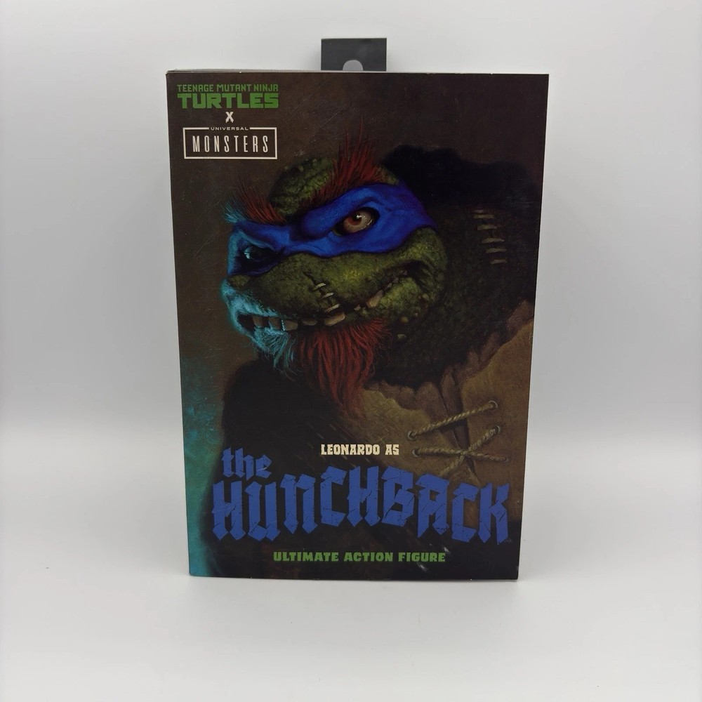 NECA Monsters x TMNT Teenage Mutant Ninja Turtles Leonardo Leo As The Hunchback