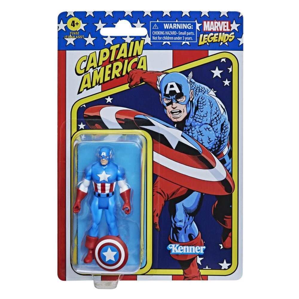 Captain America – Marvel Legends – Retro 375 Collection – Hasbro – F2652