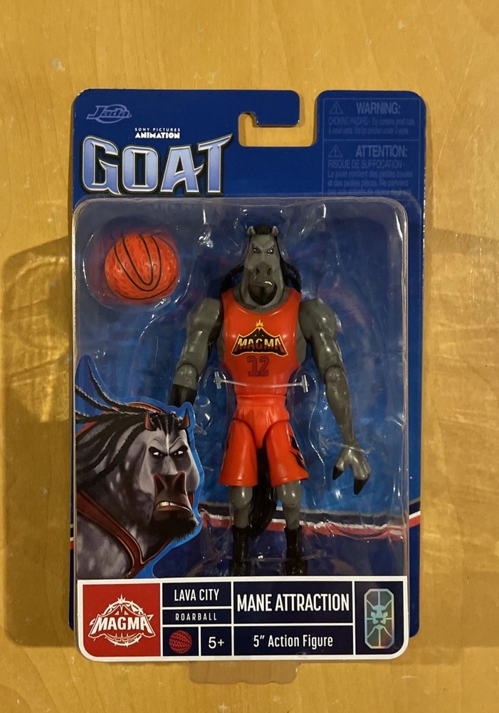 2026 Goat The Movie Mane Attraction 5″ Figure with Roarball Jada Toy NEW