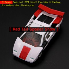 Tail Spoiler Arm Cover Upgrade Kit For Kingdom Sideswipe / Kingdom Red Alert