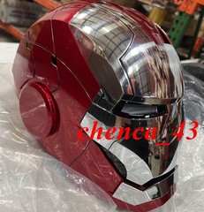 US Stock!! Autoking Iron Man Helmet MK5 1/1 Voice-controlled Mask Transform Gift