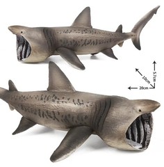 Basking Shark Toy Action Figure Small Animal Figurine Doll Gift for Kids