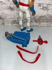 Vintage 1986 Coleco Rambo Force of Freedom White Dragon Figure w/ Accessories